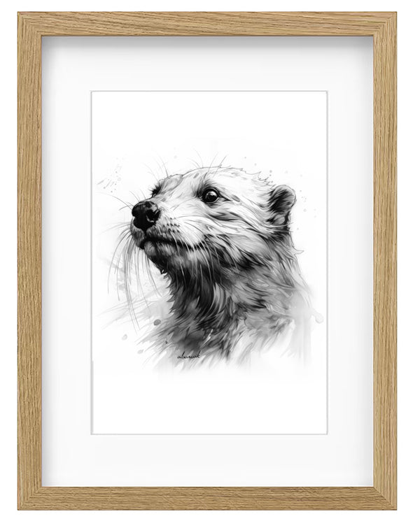 Kunstdruck - Biberblick