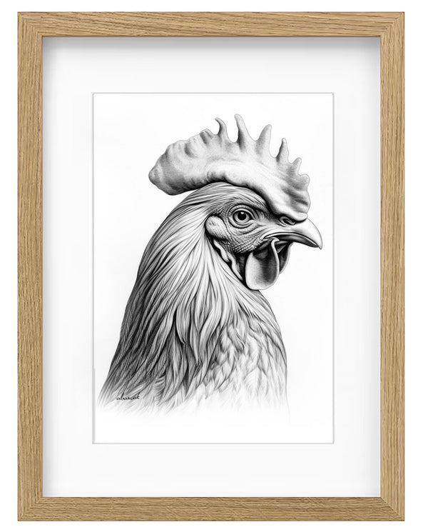 Kunstdruck - Gockel