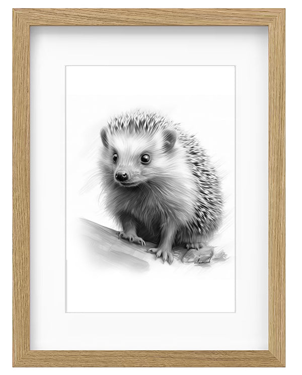 Kunstdruck - Igelchen