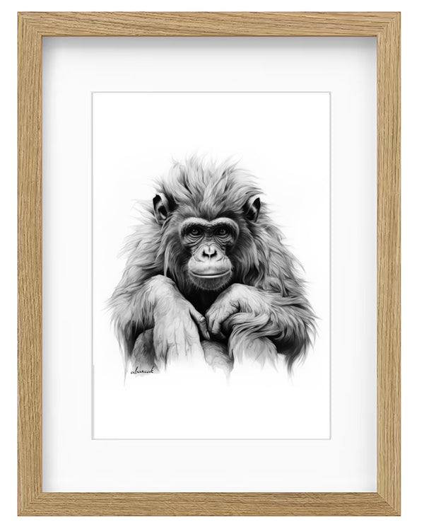 Kunstdruck - Stiller Beobachter